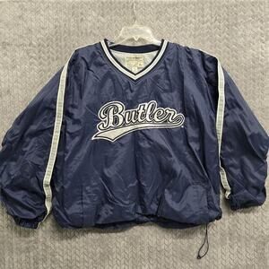 Butler Univ. Steve And Barry’s Men’s XL Jacket Windbreaker Pullover Lined V Neck
